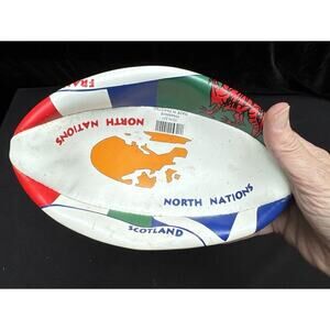 Kipsta Decathlon Deflated Rugby Ball North Nations Wales Ireland -C4￼